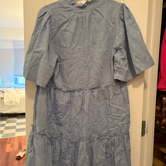 Tuckernuck Sky Blue Mini Dress - Picture 5 of 6